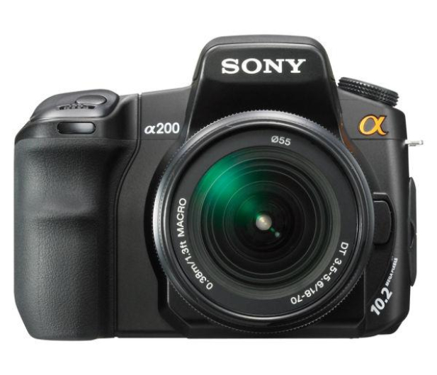 Sony DSLR-A200K + obiektyw 18-70 - 1409972 - zdjęcie 2